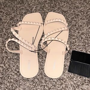 2 for $15 NWT Forever21 Studded Faux Leather Sandals